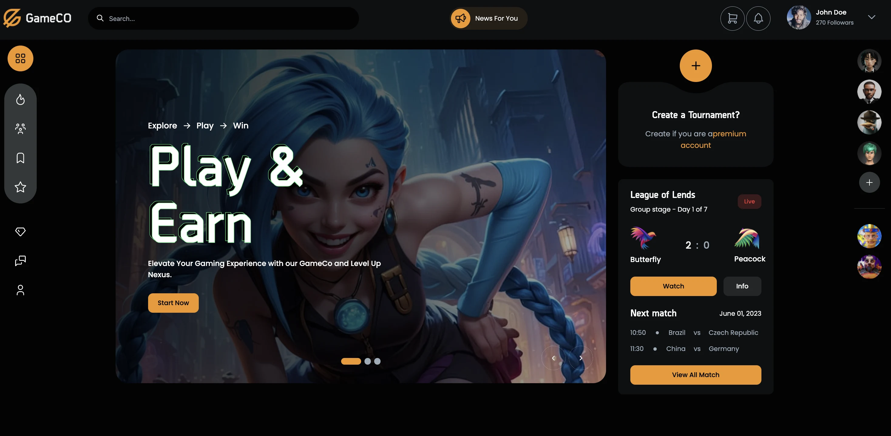 Gamer Topluluk Platformu